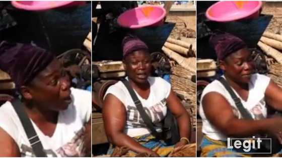 Nigerian market woman laments hardship in heartbreaking video, calls on government to save masses, many react