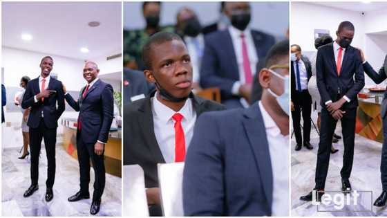 I almost shouted in class; 20-year-old Nigerian student shares his encounter with Tony Elumelu after invite