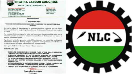 UPDATED: "Protest begins today", NLC declares, releases 6 demands