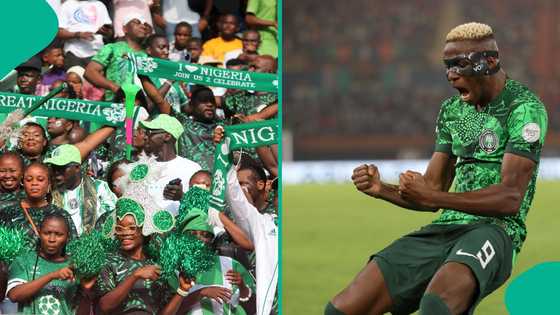 How Super Eagles fans celebrated Victor Osimhen during the 2026 WCQ vs Benin, video