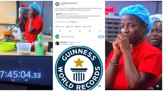 "No go INEC us oh": Guinness World Records says it has not confirmed Hilda Baci's record, gives reason
