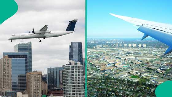 Airplane turns upside down after crash landing on airport, video shows what happened