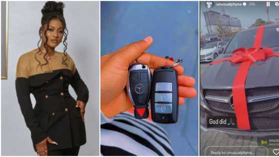 "New year new ride": Fans, colleague congratulate Phyna as she buys new Benz worth millions of naira