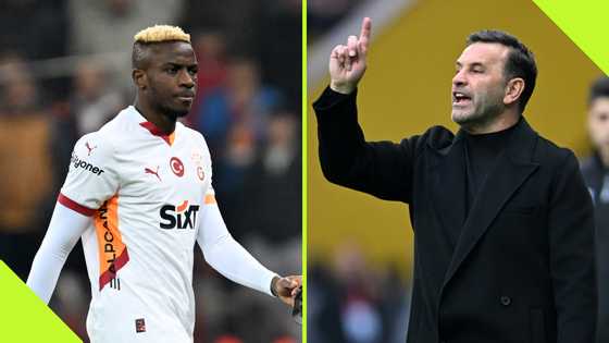 Victor Osimhen sends message to Galatasaray coach Buruk amid uncertain future