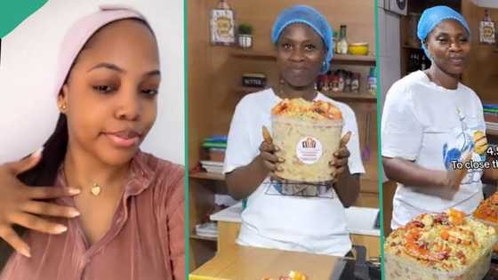 "One bowl of food is N32k, My clients are rich": Chef who cooks for hubby turns it to big business