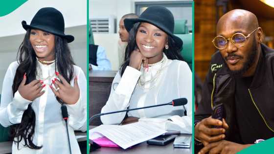 2Baba’s Natasha’s self-introduction at Edo plenary triggers backlash: “Is her father's name Idibia?”