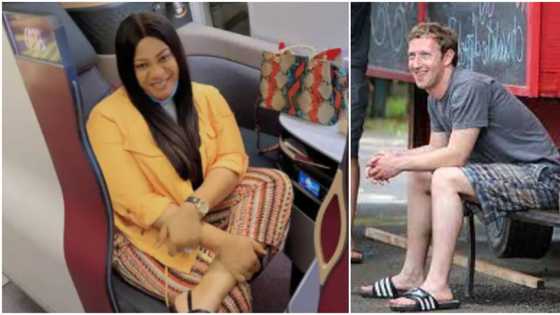 I can't do pass myself: Nkechi Blessing says after viral photo of billionaire Mark Zuckerberg dressed humbly