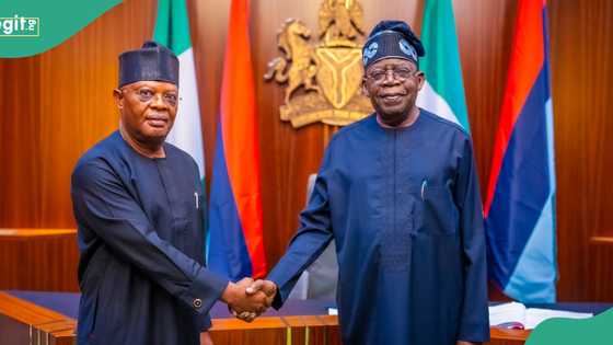 Photos emerge as Tinubu swears in Ibok-Ete Ibas as Rivers sole administrator