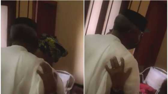 Sweet hug: VP Osinbajo visits his mother at her home, video warms hearts