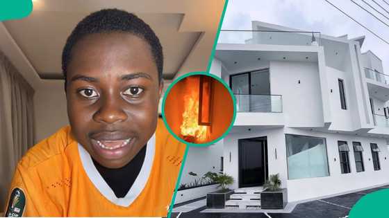 "Jesus, Na my house o": Tragedy averted as Peller almost loses home to fire