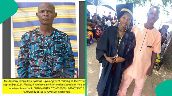 Nigerian lady continues search for father who has been missing since September 2024, shares pictures