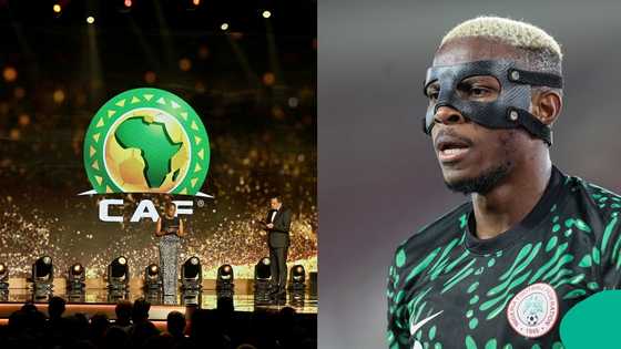 CAF hails Victor Osimhen’s brace after Super Eagles’ 4-1 victory over Gabon in World Cup playoff semifinal