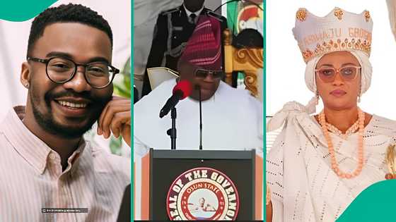 "I'm glad to see this": Man reacts to unseen moment from Tinubu and Gov. Adeleke's video