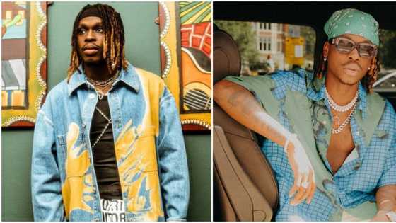 “Put respect on my name”: Shirtless Fireboy DML sends message to female fans in viral video, many react