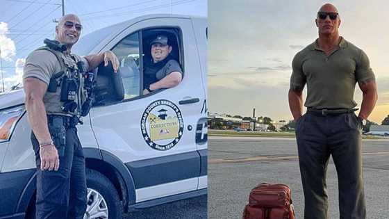 Photo of police officer who has same body build, muscle as American actor The Rock goes viral