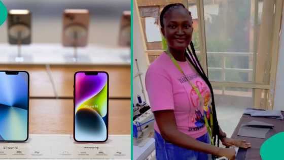 Nigerian lady overjoyed as honest young man returns her lost iPhone X Max in Abuja