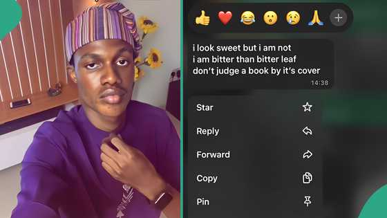 Young man uses another number to check if his father is cheating on his mum, leaks his funny replies