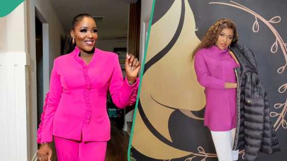 Biola Adebayo adorns breathtaking gold dress for movie premiere: "Charming is an understatement"