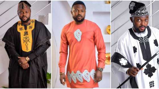 8 photos of Toyin Abraham's husband rocking unique traditional outfits in style