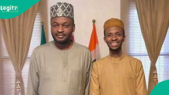 Awanni da raka mahaifinsa kotu, Bello El-Rufai ya ziyarci babban dan siyasa a Kaduna