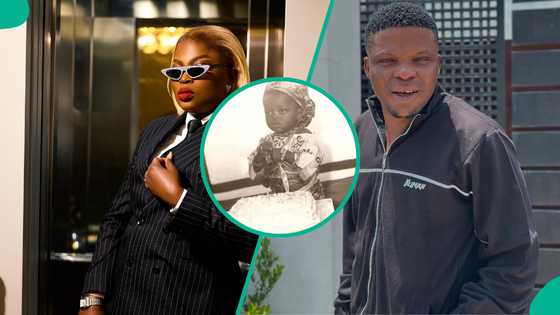Funke Akindele floods timelines with epic childhood and old pictures, ignores Lande's N90k claim