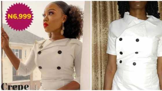 Lady shares what she got from colleague who made her pay more for dress she wanted to buy online