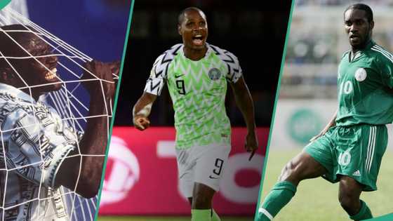 AFCON: Cikakken sunayen 'yan wasan Najeriya 5 da suka fi zura kwallaye a tarihin gasar