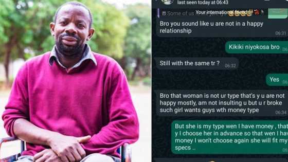 "I am saving her for the future": Chats leak as man refuses to break up with girlfriend despite being unhappy