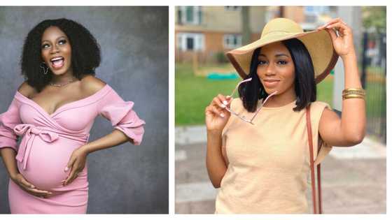 BBNaija’s Khafi shows off her growing baby bump, asks fans to guess the gender