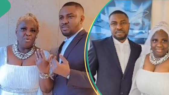"I married my friend, may God bless our union ": Nollywood actress Bukky Black weds lover in Germany