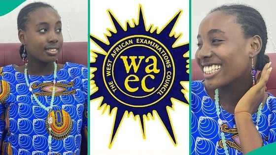 WAEC 2025: Lady celebrates brother who got A1 in further maths, his full grades leave people in awe