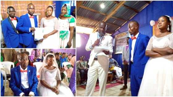 It's just the power of God at work: Husband of Nigerian bride who refused to smile at her wedding opens up