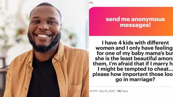"He can't control himself": Man gives birth to 4 children with different ladies, says he will marry only one