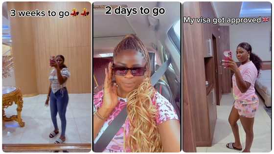 "I am next, I claim it": Young lady excited to finally use the relocation sound after arriving in UK