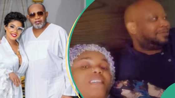 "Obim wants to divorce me": Iyabo Ojo threatens Paulo with lawyer as they present award at Headies