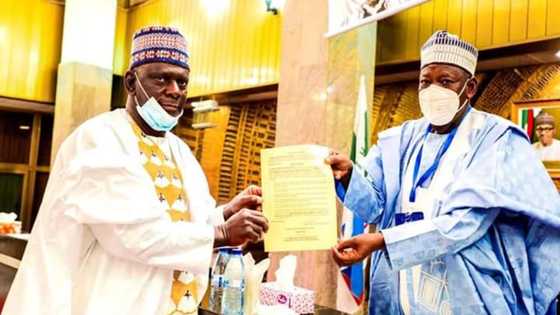 Hotunan yadda aka yi naɗin sabon kwamishina a jihar Kano bayan tsige Dan Sarauniya