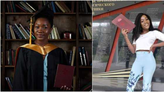 Nigerian lady from the east wins big in Russia as she graduates with 5.0 CGPA, granted scholarship for masters, PhD (photos)