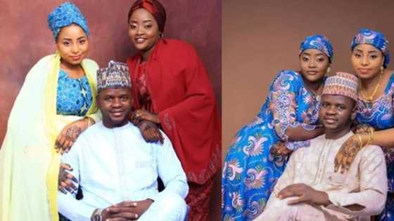 Man marries two wives on same day, says it's a dream come true as photos cause stirs on social media
