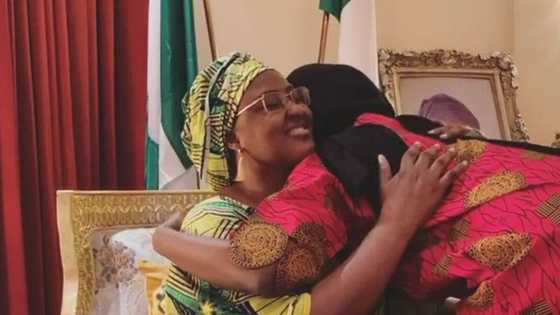 Coronavirus: ‘Yar Buhari ta koma cikin ahlinta bayan kwanaki 14 a killace (hoto)