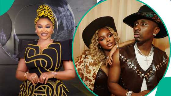 Mercy Aigbe’s look to Priscilla Ojo’s son’s birthday party gets people talking