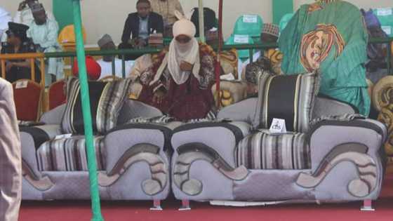 Haduwar farko: Sarakunan Kano 5 basu cewa junansu 'ko uffan' ba' yayin ziyarar Buhari