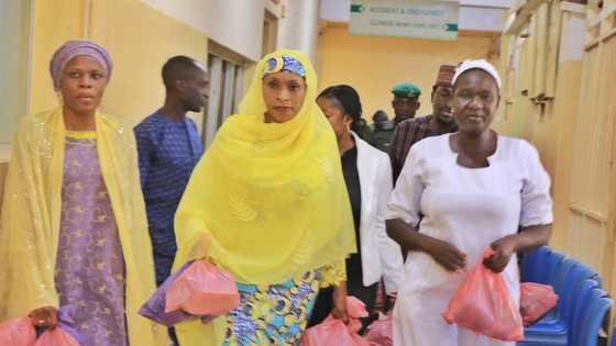 Uwargidar gwamnan jahar Kaduna ta yi bikin Sallah da marasa lafiya