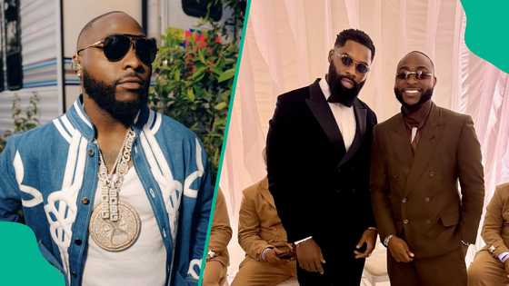 Davido gives emotional tribute to late friend Tiny at funeral: “Even Chiefpriest too was crying”