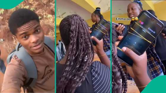 Lady goes viral over the nickname she gave her boyfriend in her phone, video gets attention