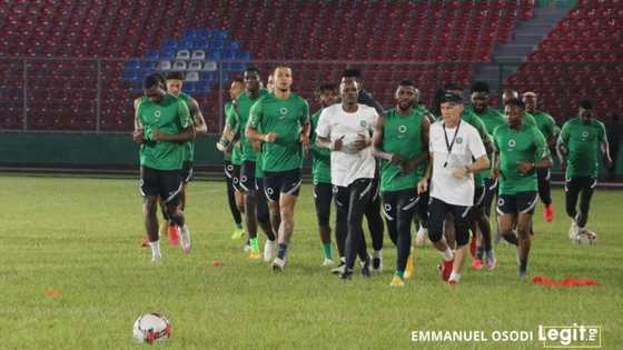 Here are the 11 players 'starting' for Super Eagles against Sierra Leone in tough AFCON qualifier