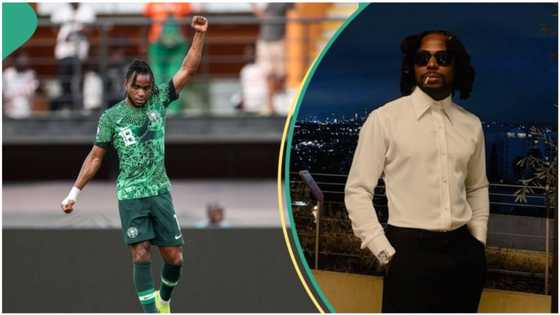 "AFCON on my mind": Cruises as Eagles' striker, Lookman, leads chorus of Asake's hit song in video