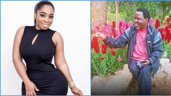 TB Joshua: Moesha Boduong defends preacher, says he is innocent