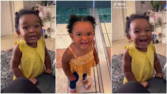 Cuteness overload: Kid with sweet smile calls her mummy "baby girl" in video
