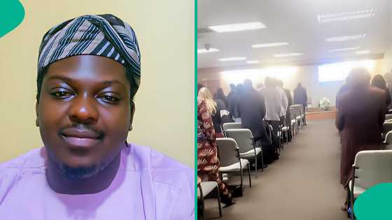 Nigerian man worships with Jehovah's Witness in UK for last time, shares video and his observation
