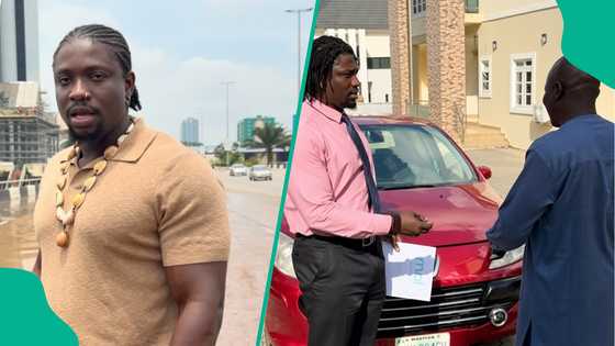 Verydarkman gifts ex-neighbour car, recounts tough childhood: "Hunger for kpai us if not for him"